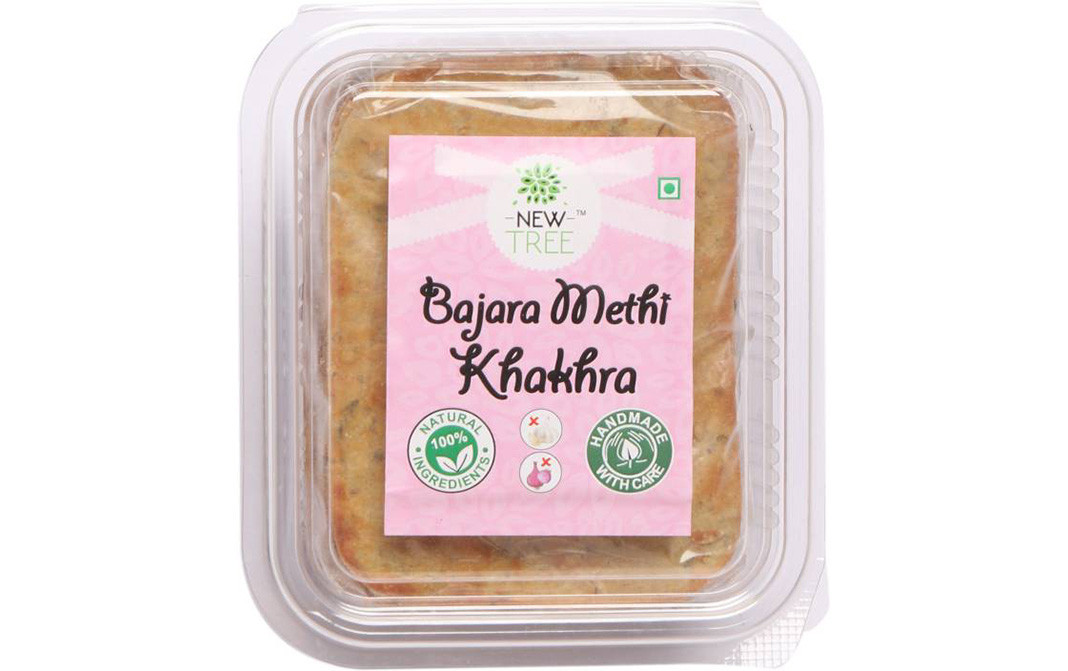 New Tree Bajara Methi Khakhra    Box  180 grams